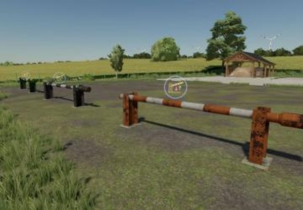 Forest And Grassland Barrierверсия 1.0.0.0 для Farming Simulator 2022