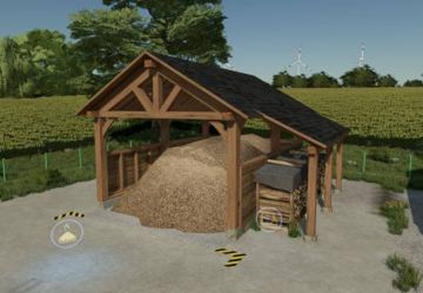Wood Chip Storageверсия 1.0.0.0 для Farming Simulator 2022