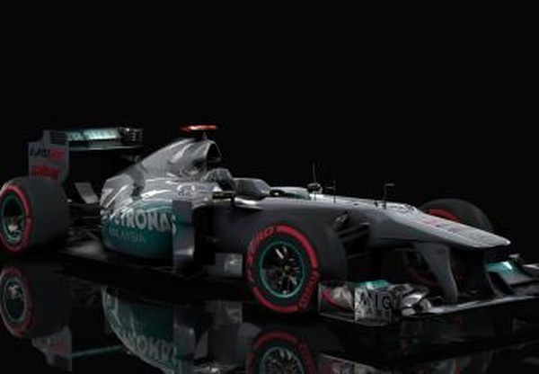 Mercedes MGP W02версия 1.2 для Assetto Corsa