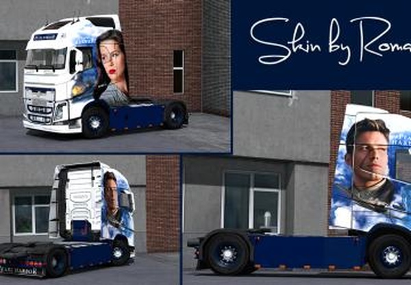 Скин «Pearl Harbor» для Volvo FH16 2012 Reworked от Eugenev1.0 для Euro Truck Simulator 2 (v1.33.x, 1.34.x)