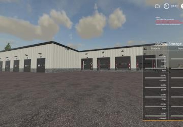 Warehouse DryStorageверсия 1.0 для Farming Simulator 2019 (v1.5.1.0)