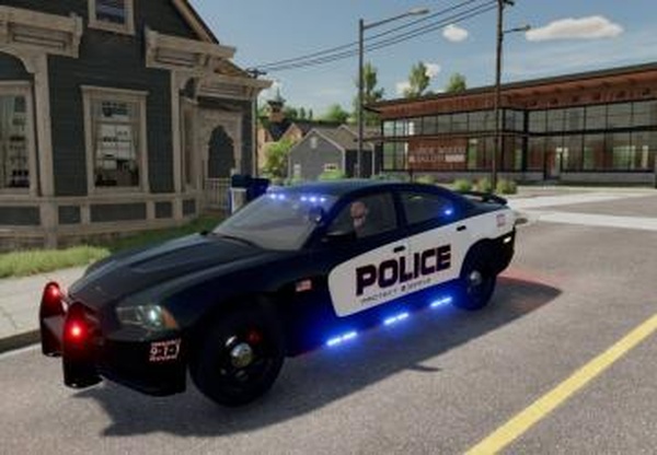 Dodge Police Charger 2014версия 1.0.0.0 для Farming Simulator 2022
