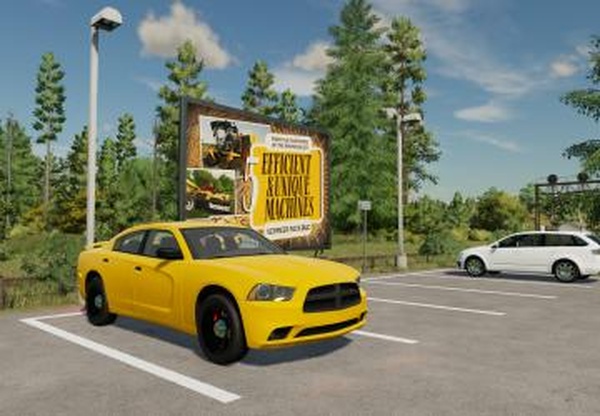 Dodge Charger SRT Police 2014версия 1.4.0.0 для Farming Simulator 2022 (v1.8x)