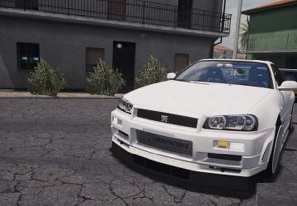 Nissan Skyline GTR-R34версия 1.0 для Euro Truck Simulator 2 (v1.32.x, - 1.34.x)