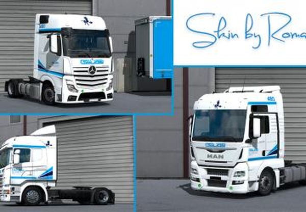 Cross Speed skin packверсия 1.0 для Euro Truck Simulator 2 (v1.33.x, 1.34.x)