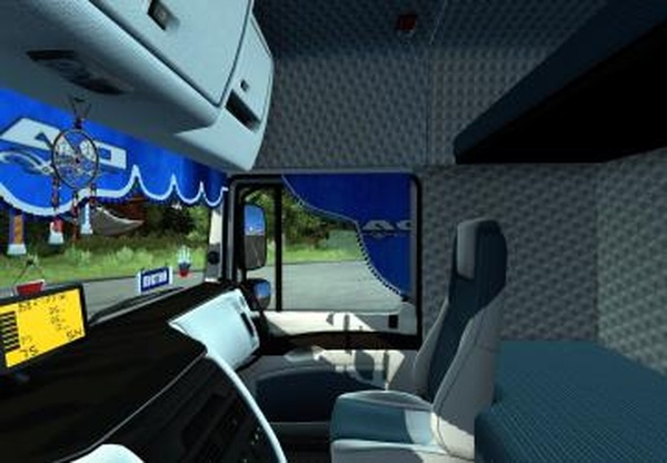 Interior DAF XF 105версия 1.0 для Euro Truck Simulator 2 (v1.32.x, - 1.34.x)