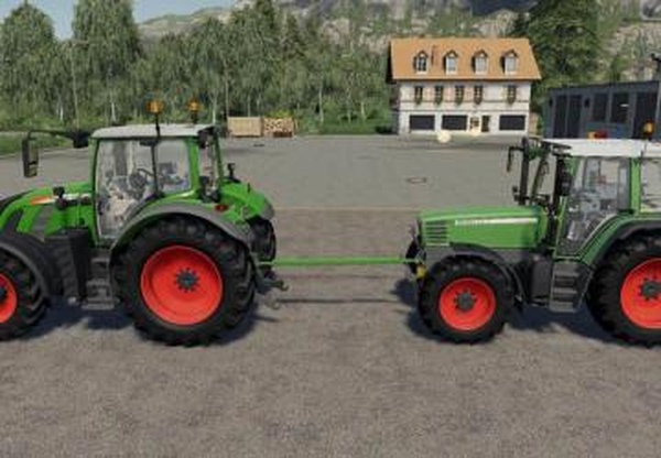 Сцепка Tow Barверсия 1.2.1.0 для Farming Simulator 2019 (v1.5.1.0)
