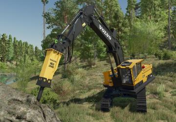 Volvo HB30 Hydraulic Hammerверсия 1.0.0.0 для Farming Simulator 2022