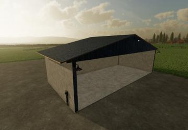 Concrete Farm Shedверсия 1.0.0.0 для Farming Simulator 2022