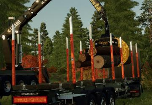 Lizard Timber Loaderверсия 1.0.0.1 для Farming Simulator 2022