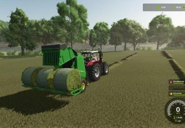 Round baler Pack with Accumulatorверсия 1.0.0.0 для Farming Simulator 2025