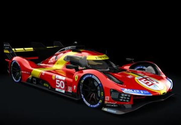 Ferrari 499Pверсия 6.1.1 для Assetto Corsa