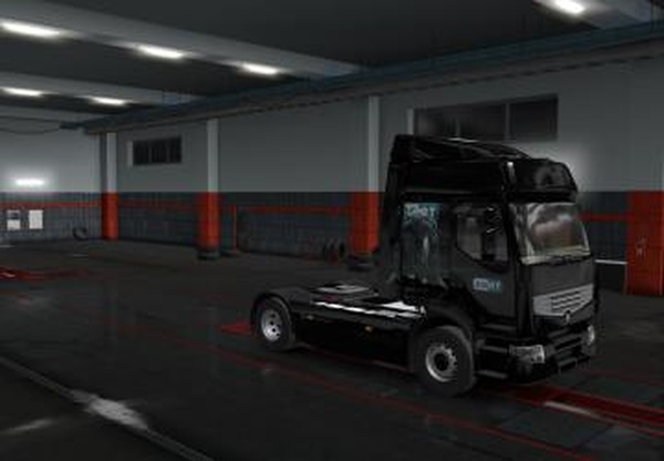 ESET Renault Skinверсия 1.0 для Euro Truck Simulator 2 (v1.33.x, 1.34.x)