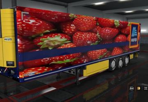 Cкин «Hofer» для своего прицепа Kroneверсия 1.0 для Euro Truck Simulator 2 (v1.32.x, - 1.34.x)