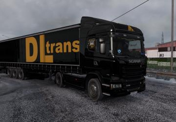 Комбо скин пак «Деловые линии» для Scania R 2009v1.0 для Euro Truck Simulator 2 (v1.32.x, - 1.34.x)