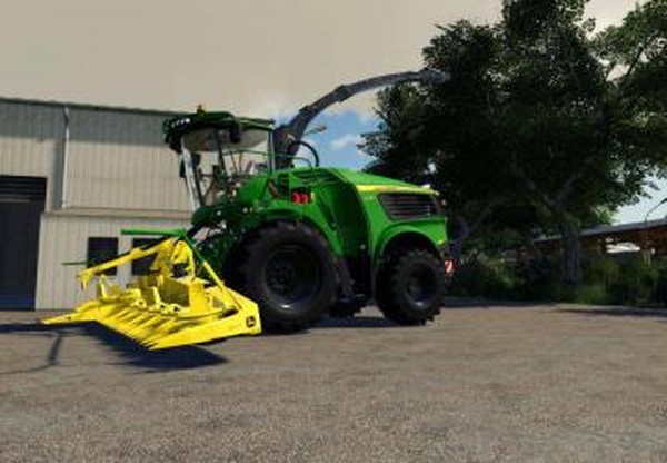 John Deere 9000 Kemper Pack Farbwahlверсия 1.0.0.0 для Farming Simulator 2019 (v1.5.x)