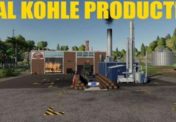 Coal Kohle Productionверсия 1.0.0.0 для Farming Simulator 2019 (v1.5.x)
