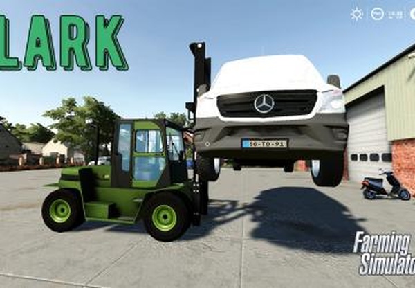 Clark C80Dверсия V2.0 для Farming Simulator 2019 (vFS19)