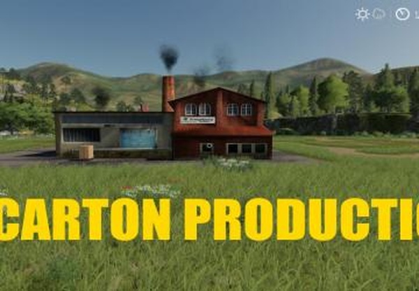 Carton Productionверсия 1.0.7 для Farming Simulator 2019