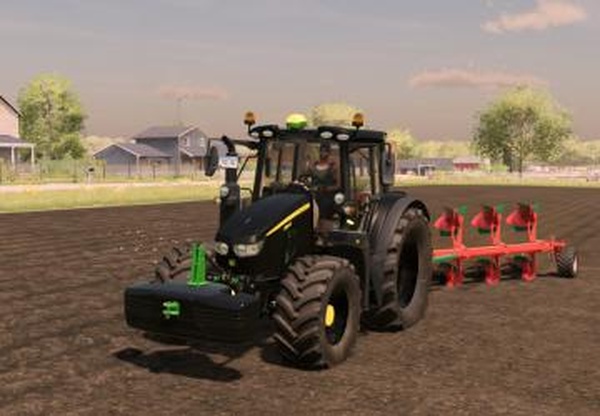 John Deere 6M Black Editionверсия 1.0.0.0 для Farming Simulator 2022