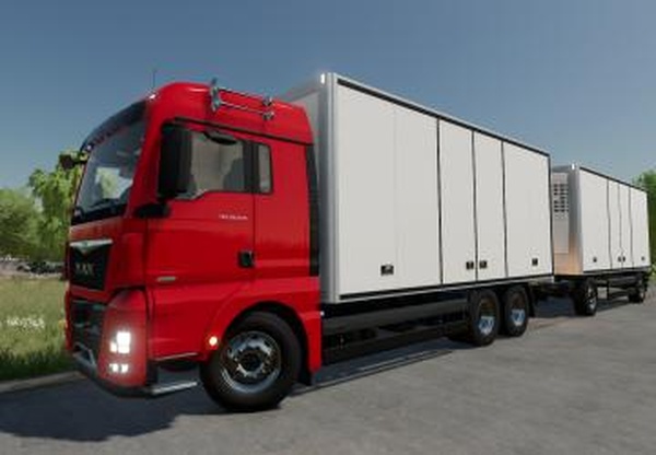 MAN TGX 26640 Box Packверсия 1.0.0.1 для Farming Simulator 2022 (v1.8x)