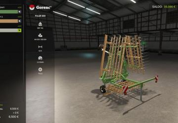 Gorenc Puler 600версия 1.0.0.0 для Farming Simulator 2025