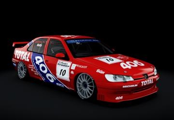 Peugeot 406: STW GEN 2версия 1.0 для Assetto Corsa