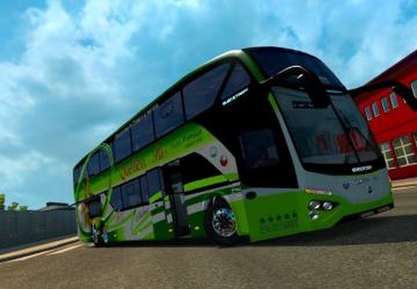 Busstar DD S1версия 1.0 для Euro Truck Simulator 2 (v1.32.x, - 1.34.x)