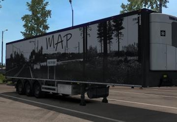 Скин Петрово для прицеповверсия 1.0 для Euro Truck Simulator 2 (v1.33.x, 1.34.x)