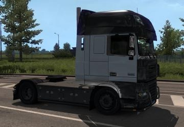 Скин карбон для DAF XF 105версия 1.0 для Euro Truck Simulator 2 (v1.33.x, 1.34.x)