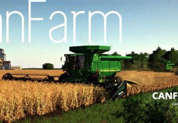Карта «CanFarm Map»версия 2.1 для Farming Simulator 2019 (v1.5.1.0)
