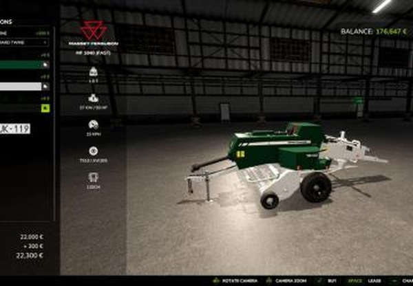 Massey Ferguson MK1840 Editверсия 1.0.0.0 для Farming Simulator 2025