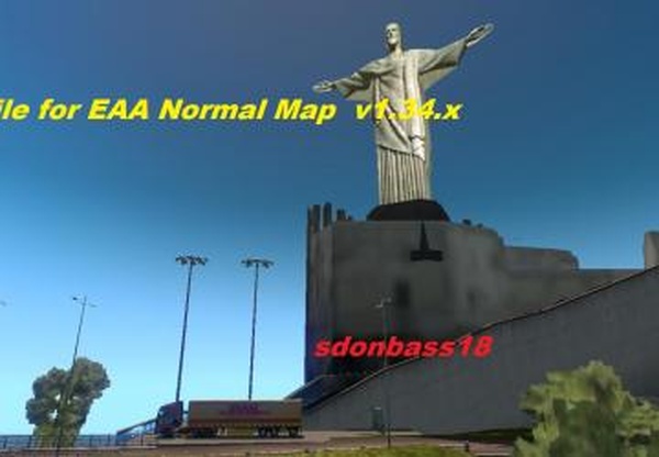 Профиль для карты Бразилии «EAA Normal v5.0.9»v1.0 для Euro Truck Simulator 2 (v1.34.x)