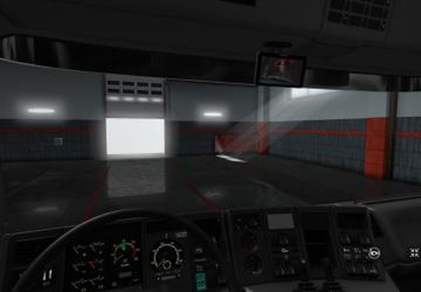 Фронтальная камера для ETS2.версия 1.2 для Euro Truck Simulator 2 (v1.31.x, - 1.34.x)