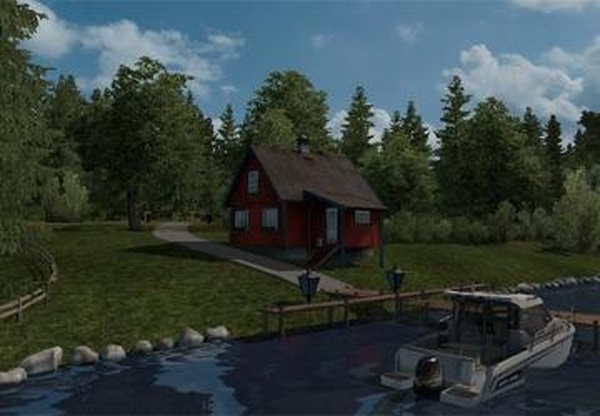 Lakeside House – Kristiansandверсия 1.0 для Euro Truck Simulator 2 (v1.34.x, - 1.37.x)