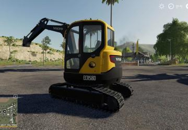 Volvo Mini Excavatorверсия 1.1 для Farming Simulator 2019 (v1.5.1.0)