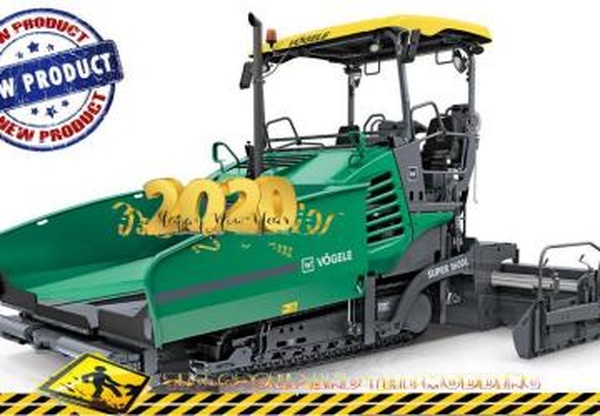 Vogele Super 1600 Finisherверсия 1.5 для Farming Simulator 2019 (v1.5.1.0)