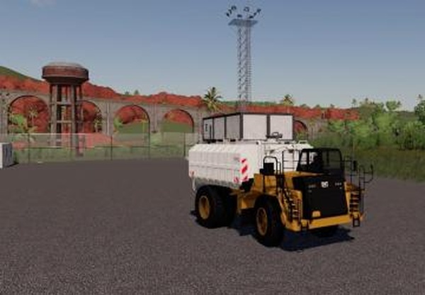 Cat 773G Water Tankверсия 0.1 для Farming Simulator 2019 (v1.5.1.0)