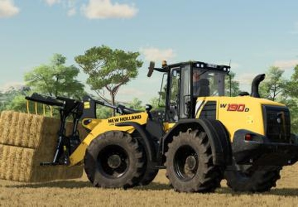 New Holland W190Dверсия 1.0.0.0 для Farming Simulator 2022