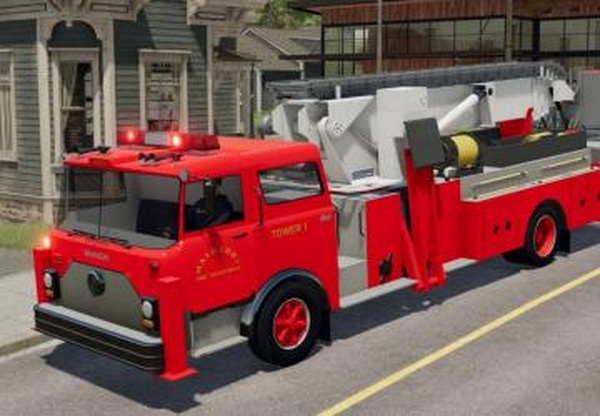 Mack CF Tower Ladderверсия 1.0.0.0 для Farming Simulator 2022
