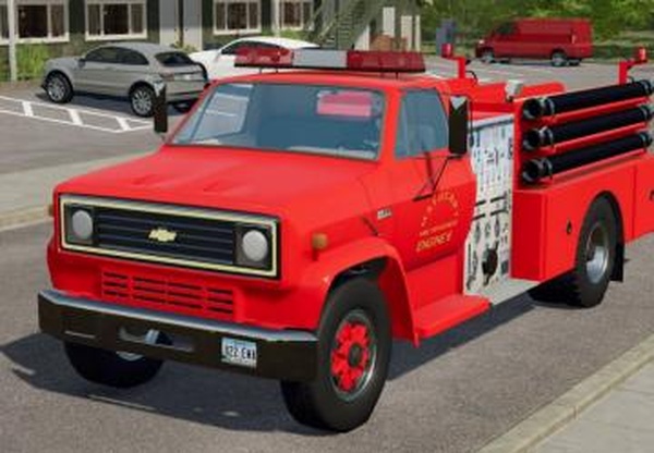 Chevy C70 Fire Truckверсия 1.0.0.0 для Farming Simulator 2022