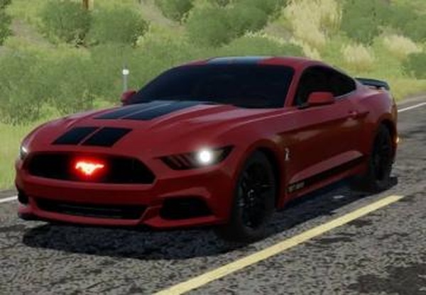 Ford Mustang 2018версия 1.0.0.0 для Farming Simulator 2022