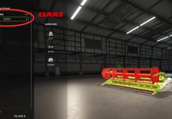 Adjust Working Speedверсия 1.0.0.0 для Farming Simulator 2025