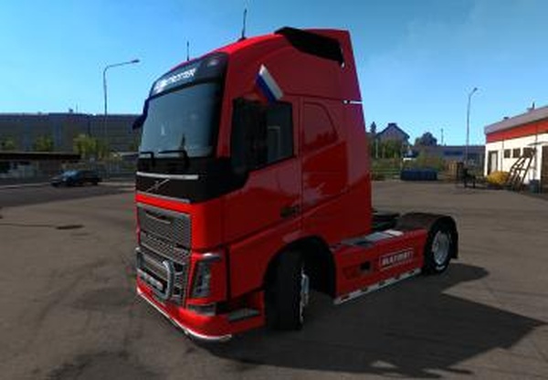 Скин «Magnit» на Volvo FH 2012версия 1.0 для Euro Truck Simulator 2 (v1.32.x, - 1.34.x)