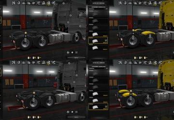 Rear Fender Man Euro 6версия 1.0 для Euro Truck Simulator 2 (v1.34.x)