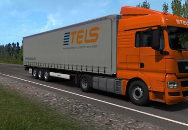 Скин TELSверсия 1.0 для Euro Truck Simulator 2 (v1.33.x, 1.34.x)