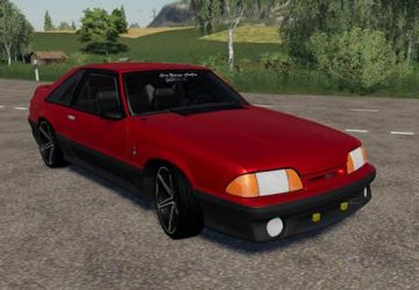 Ford Mustang Fox Bodyверсия 1.0 для Farming Simulator 2019
