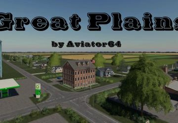 Карта «Great Plains»версия 1.1.0.0 для Farming Simulator 2019 (v1.5.x)