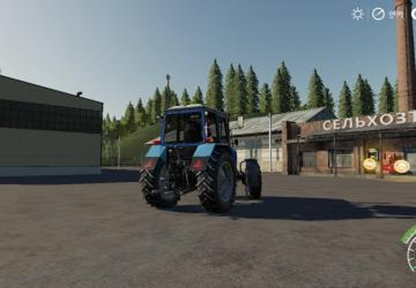 FS19_MTZ_1221_2версия 1.0.0.0 для Farming Simulator 2019 (v1.5.x)