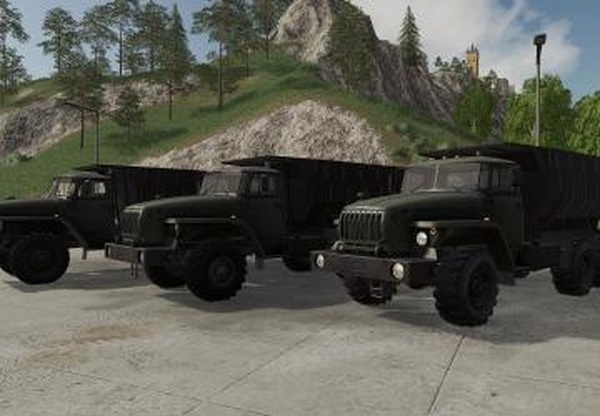 Урал-4320версия 1.0.0.0 для Farming Simulator 2019 (v1.5.x)